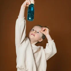 Petit Boum Bouteille Sensorielle Float - Turquoise