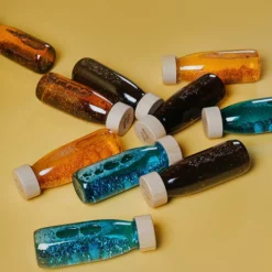Petit Boum Bouteille Sensorielle Float - Turquoise