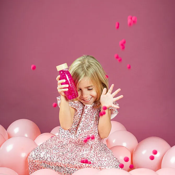 Petit Boum Bouteille Sensorielle Float - Rose