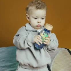 Petit Boum Bouteille Sensorielle Move - Spiral Blue