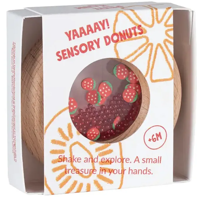 Petit Boum Donut Sensoriel - Fraises