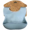 Petit Truc Lot de 2 Bavoirs Silicone Petit Miam - Blueberry