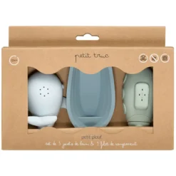 Petit Truc Lot de 3 Jouets de Bain Petit Plouf - Ocean