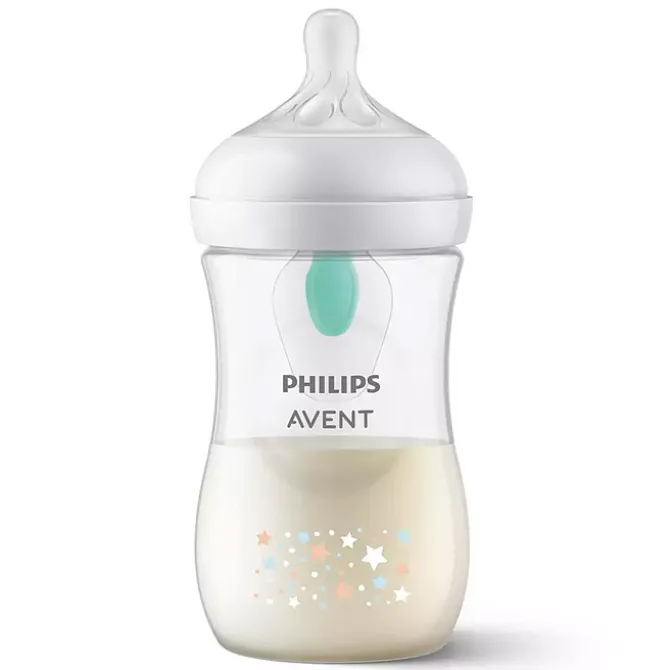 Philips Avent Biberon Natural Response avec valve AirFree Nounours - 260 ml
