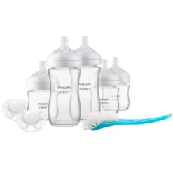 Philips Avent Coffret Cadeau Nouveau-Né Natural Response Verre - 120 et 240 ml