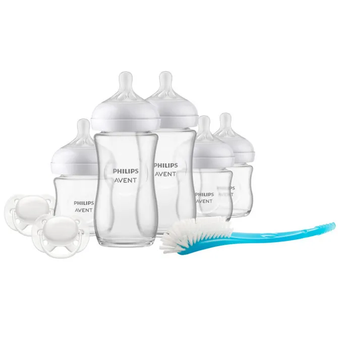 Philips Avent Coffret Cadeau Nouveau-Né Natural Response Verre - 120 et 240 ml