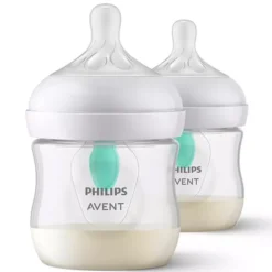 Philips Avent Lot de 2 Biberons Natural Response avec valve AirFree - 125 ml