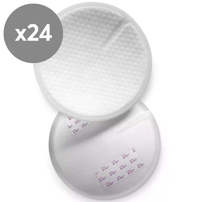 Philips Avent Lot de 24 Coussinets d'Allaitement - Taille Unique