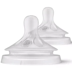 Philips Avent Lot de 2 Tétines Natural Response 6 Trous - Préparation Epaisse