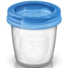 Philips Avent 10 Pots de Conservation pour Lait Maternel SCF618/10