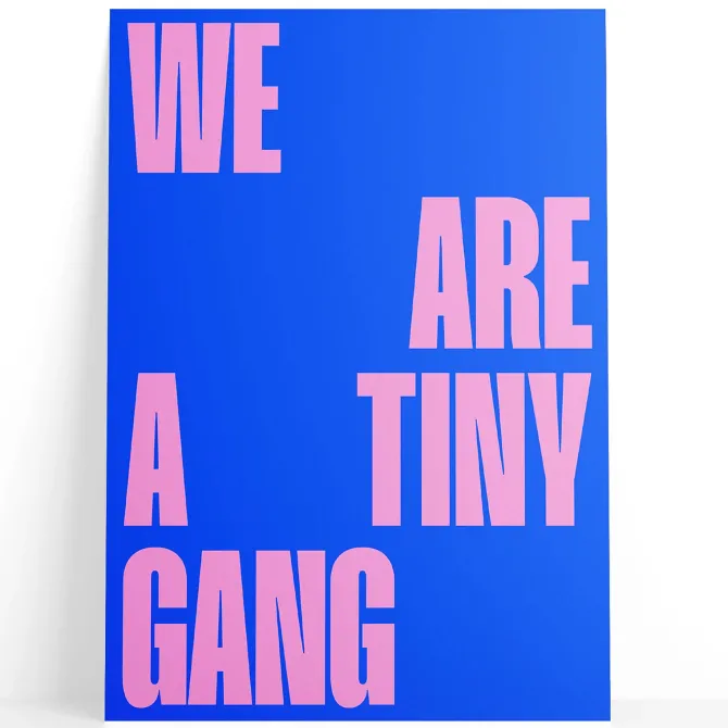 Piece & Love Carte - Tiny Gang