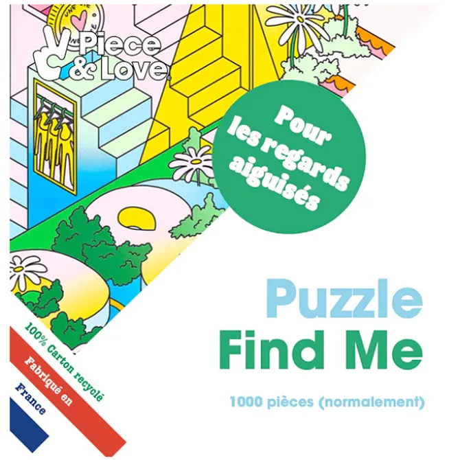 Piece & Love Puzzle Find Me