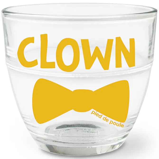 Pied de Poule Verre Môme - Clown