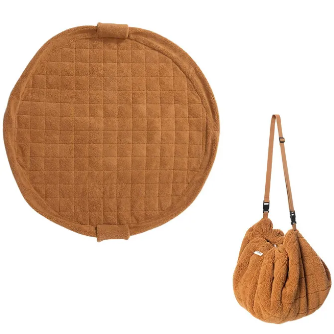 Play&Go Sac à Jouets et Tapis de Jeux Soft - Teddy Brown
