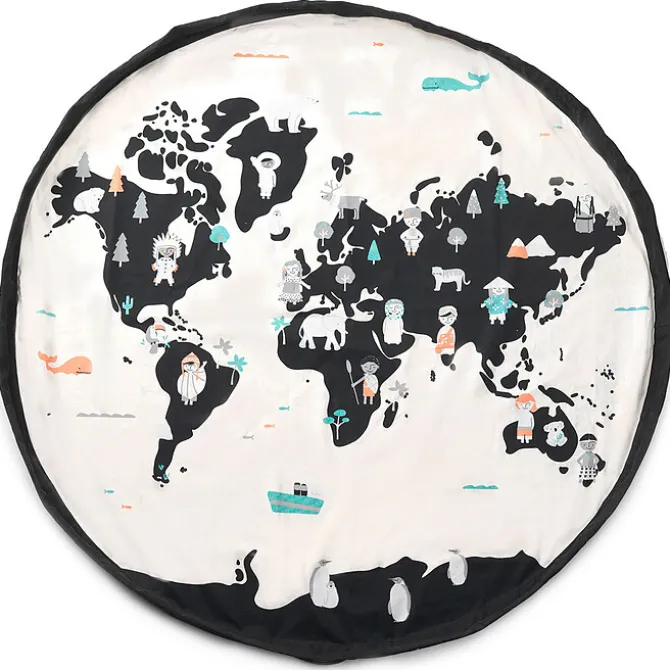 Play&Go Sac à Jouets Noomad - Carte du Monde