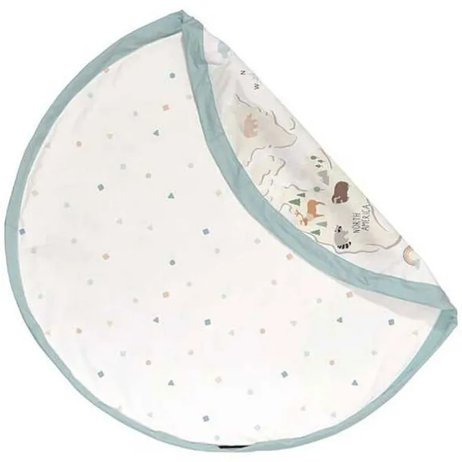 Play&Go Sac à Jouets Noomad - Worldmap Colour