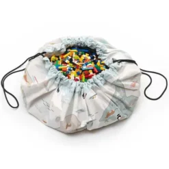 Play&Go Sac à Jouets Noomad - Worldmap Colour