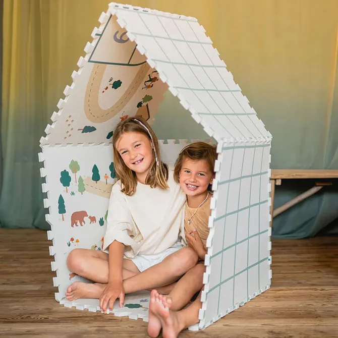 Play&Go Tapis de Jeux Réversible TILOO - Hopscotch