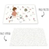 Play&Go Tapis de Jeux Réversible TILOO - Alphabet & Terrazzo