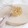 Pleine Lune Bola de Grossesse Rose de Vénus - Or Cordon Biscuit