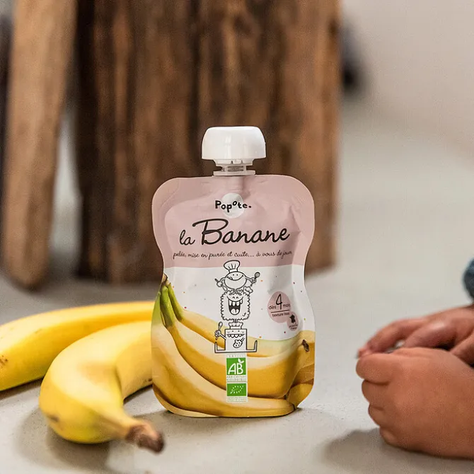 Popote Gourde Repas Bio Banane - 120 g