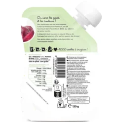 Popote Gourde Repas Bio Betterave - 120 g