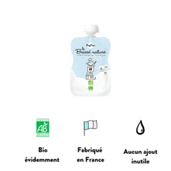 Popote Gourde Repas Bio Brassé Nature - 100 g