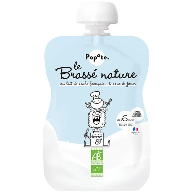 Popote Gourde Repas Bio Brassé Nature - 100 g