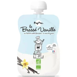 Popote Gourde Repas Bio Brassé Vanille - 100 g