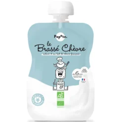 Popote Gourde Repas Bio Brassé Chèvre - 100 g