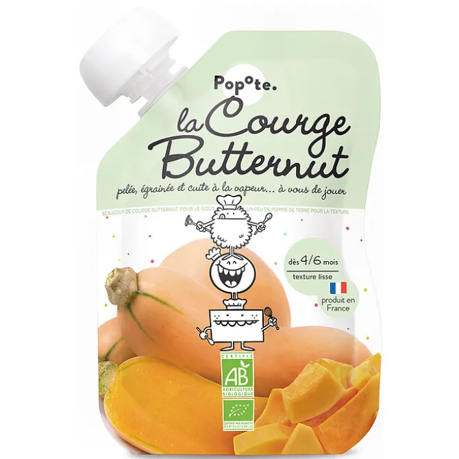 Popote Gourde Repas Bio Courge Butternut - 120 g
