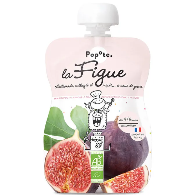 Popote Gourde Repas Bio Figue - 120 g