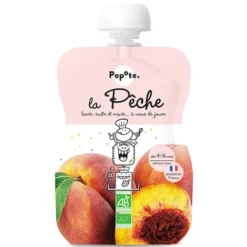 Popote Gourde Repas Bio Pêche - 120 g