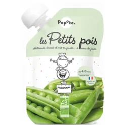 Popote Gourde Repas Bio Petits Pois - 120 g
