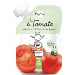 Popote Gourde Repas Bio Tomate - 120 g
