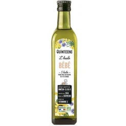 Popote Huile Bébé Bio Quintesens - 25 cl