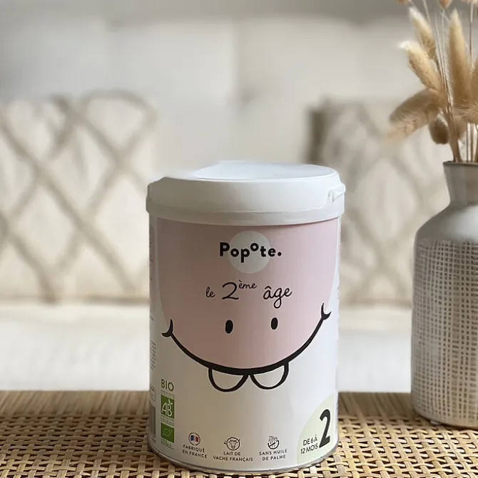 Popote Lait 2ème Âge Bio - 800 g