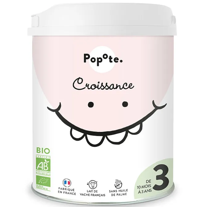 Popote Lait 3ème Âge Croissance Bio - 800 g
