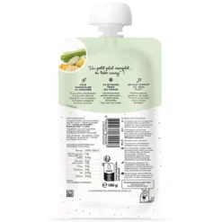 Popote Le Petit Plat Courgette, Poulet et Parmesan - 180 g