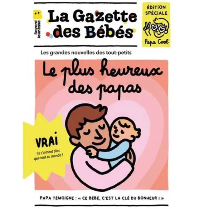 Poppik La Gazette des Bébés - Le Plus Heureux des Papas