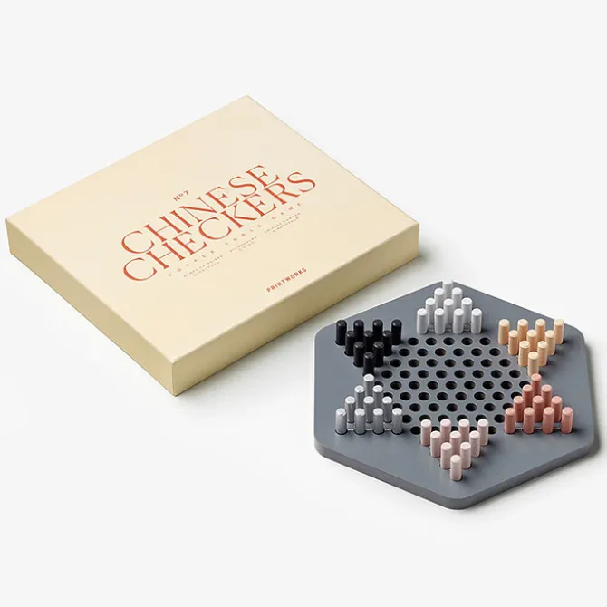 Printworks Jeu de Plateau Dames Chinoises - Classic