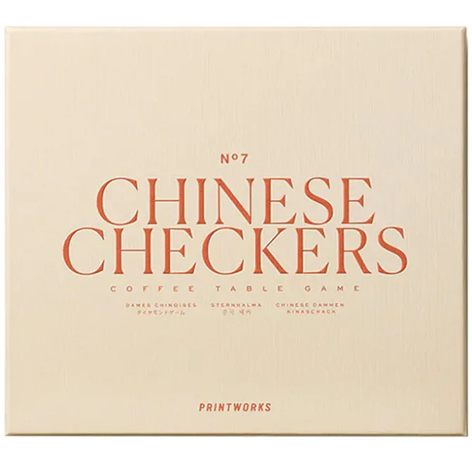 Printworks Jeu de Plateau Dames Chinoises - Classic