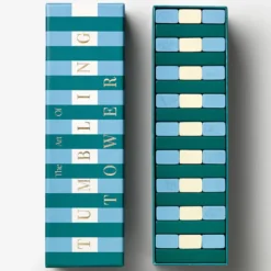 Printworks Jeu Tour Chancelante Vert / Bleu - Play