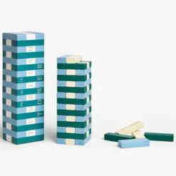 Printworks Jeu Tour Chancelante Vert / Bleu - Play