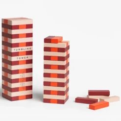 Printworks Jeu Tour Chancelante Rose / Rouge - Play
