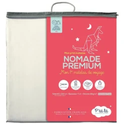 P'tit Lit Matelas Mon P'tit Matelas Nomade Premium - 60 x 120 cm