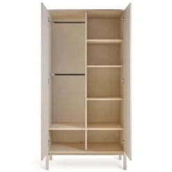 Quax Armoire 2 Portes Ashi - Argile