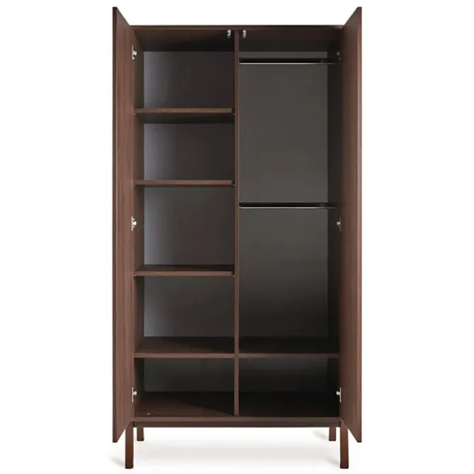 Quax Armoire 2 Portes Ashi - Chataignier
