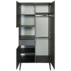 Quax Armoire 2 Portes Cocoon - Eboni