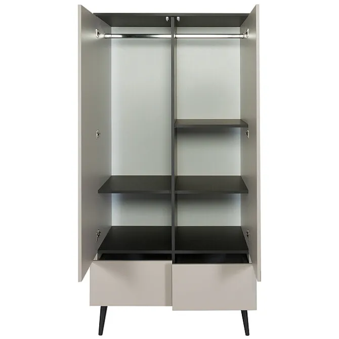 Quax Armoire 2 Portes Flow - Stone
